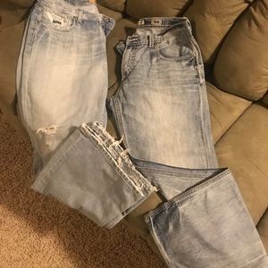 2 BKE Tyler jeans both NWOT